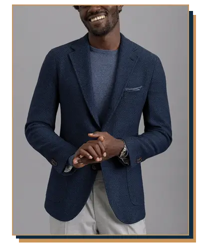 Smiling-black-man-wearing-blue-blazer